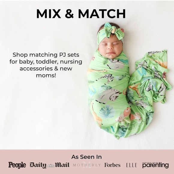 ❌ SOLD on crosspost Posh Peanut Bamboo Safari Friends Luxe Plush Patoo - Picture 7 of 7